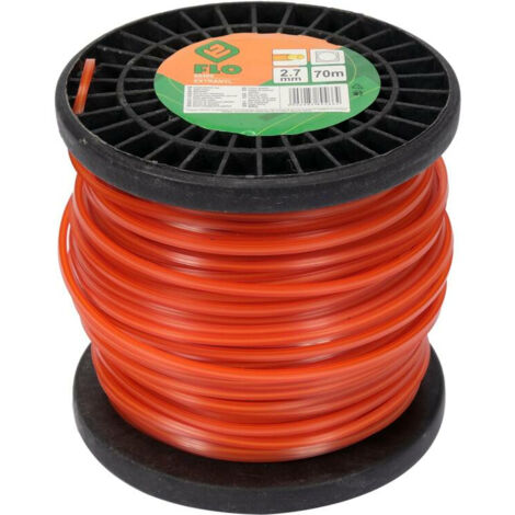 Oregon Fil Débroussailleuse Ratioparts Fil Nylon 4 Pans 4 Mm Nylon 21 M Noir Fil Débroussailleuse Incassable