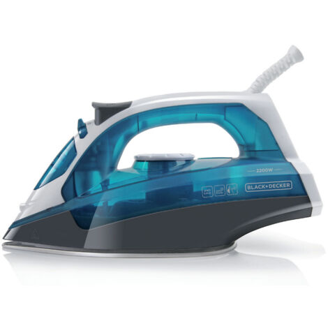 Black+Decker BXIR2200E fer à repasser bleu 2200W vapeur (1/10)