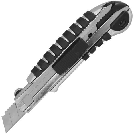 Coupeur professionnel en aluminium 18 mm avec 5 lames en acier Sk5
