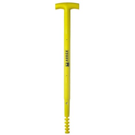 Manche fibre de verre Maurer pelle en T (1/2)
