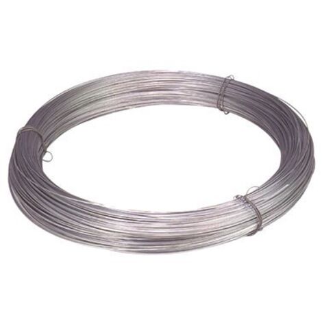 Wolfpack – Fil de fer galvanisé 5 kg – Diamètre 4,4 mm – Longueur 42 mètres – Pour chantiers humides et installations électriques (1/2)