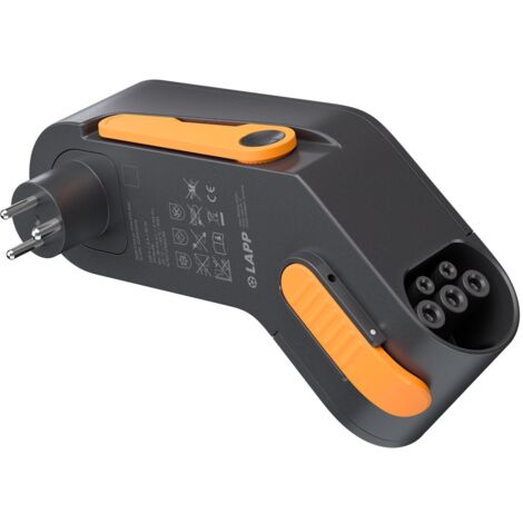 Mobility Dock Danemark, Chargeur de Véhicule Électrique, (5555925006) jusqu'à 1,4 kW, 6 A, monophasé, pour la recharge mobile de voitures hybrides et électriques avec raccordement de Type 2.