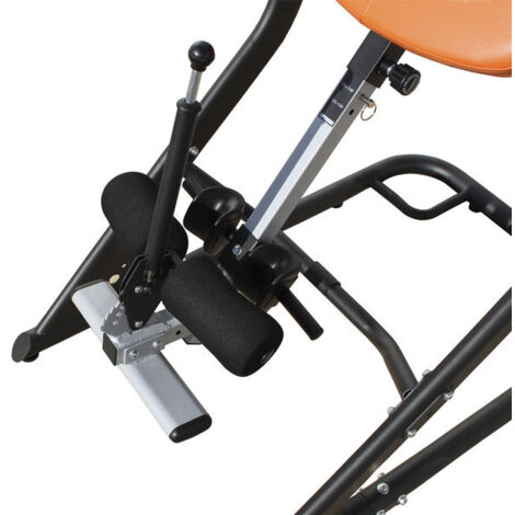 Table d'inversion pliante Yatek Deluxe, supporte jusqu'à 150 kg avec malaxeur, robuste et possibilité d'inversion totale Table d'inversion pliante Yatek Deluxe, supporte jusqu'à 150 kg avec malaxeur, robuste et possibilité d'inversion totale