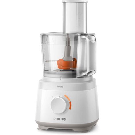 Philips Compact Food Processor - 700W, 16 fonctions, 2.1L Jugug, Blade de Stainless Steel (HR7310/00) (1/5)