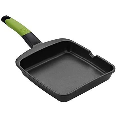 Bra Prior Grill Noir 28 cm Aluminium Antiadhésif (1/4)