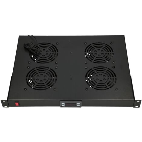 Set de ventilateurs avec 4 ventilateurs adaptés aux baies de 1000 mm de