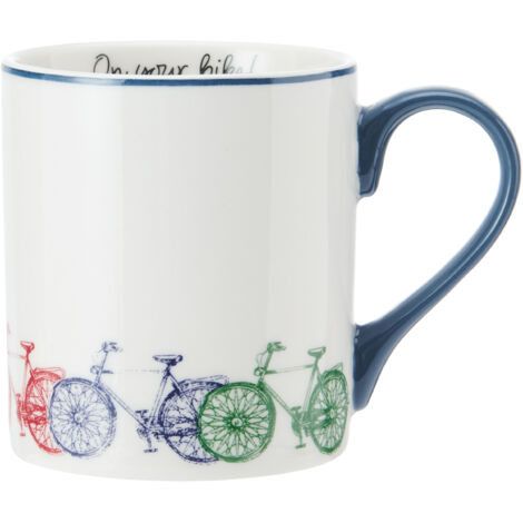 Tasse émaillée Vélo Lover - Omm Design - Merveill'Home