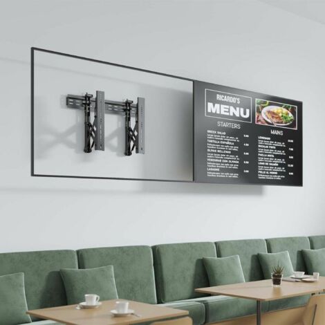 Support mural de pour mise à niveau videowall aisens vw70tpo-199 pour tv de 37-70'/ jusqu'à 45kg (1/4)