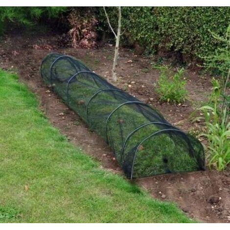 FLO Tunnel pour Kweektunnel met zwart gaasnet - 300 x 45 x 45 cm (1/5)