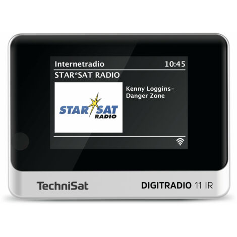 TechniSat DIGITRADIO 11 IR Radio de table Internet DAB+, FM, Internet Bluetooth, radio internet, DAB+, FM, WiFi avec télécommande, fonction réveil Y972103