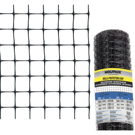 Filet de protection pour volailles BOP 25 x 25 mm. 40gms/m2. 1 m. x 10 m. (1/5)