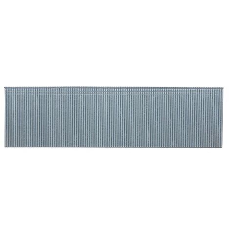 Lot de 5000 clous galvanisés 18 gauge 55 mm, MAKITA, clous en acier, haute résistance, pour travaux de menuiserie de (1/3)