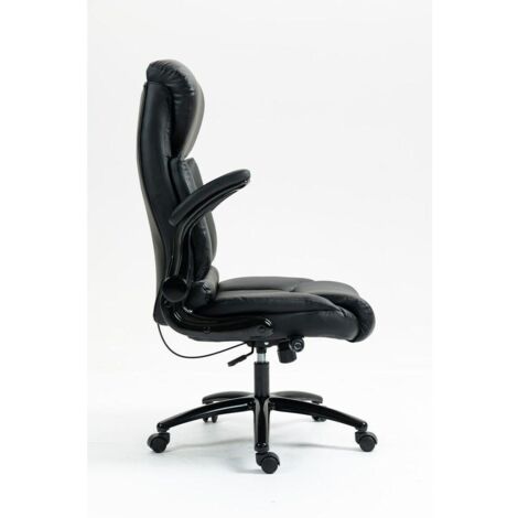 Activejet YK7406-1 Chaise de bureau noire confortable (1/3)