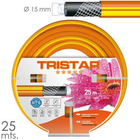 Tuyau tricoté non torsadé 15 mm. - 5/8" rouleau de 25 mètres (1/4)