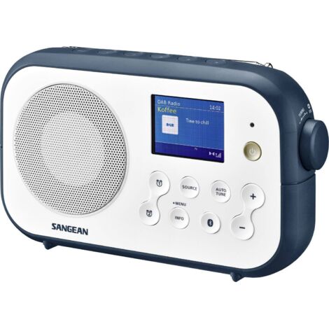 Radio Numérique Portable DAB+/FM Avec Bluetooth - Haut-parleur, écran Couleur, Batterie Longue Durée