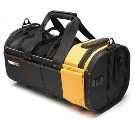 Toughbuilt – Sac à outils modulaire 18 pouces – Étui souple amovible avec 3 séparateurs – Pochette pour ordinateur portable – Construction robuste (1/2)