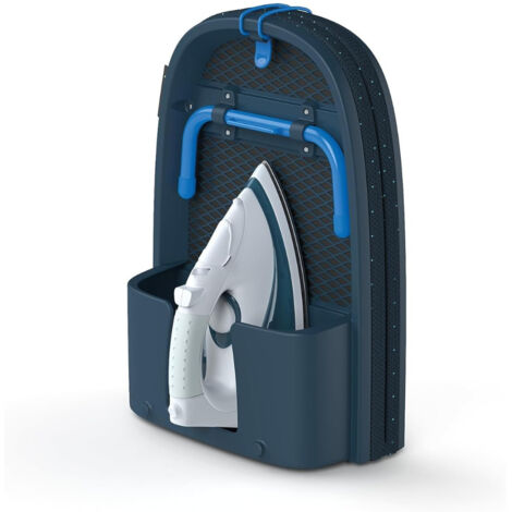 Joseph Joseph Pocket Plus™ Planche à repasser pliable avec housse, bleu (50010)