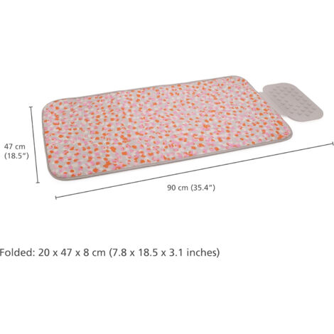 Tapis De Repassage Pliable Bimkole - 68x41cm, Protection Table, Pour Fer Vapeur, Antidérapant, Facile à Ranger