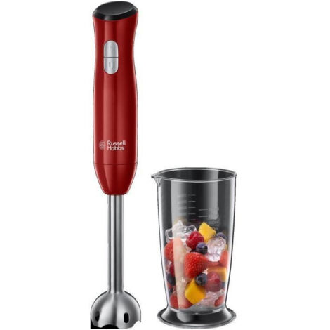 RUSSELL HOBBS 24690-56 Mixeur plongeant Desire - 500 W - Rouge intense