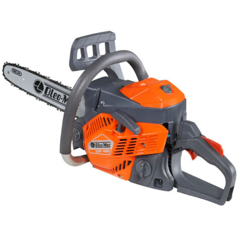 Oleo Mac – Tronçonneuse thermique 2,3 cv – Longueur de barre 35 cm – Pompe à huile automatique – Pour bois dur et teck – Poids 5,5 kg - GSH400