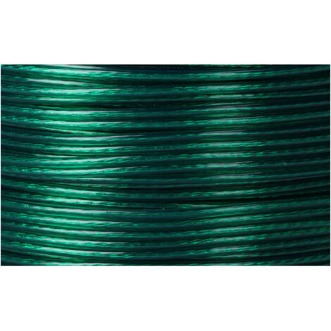 Câble Acier Enduit PVC 30M Vert - Kit Complet Pour Plantes Grimpantes, Corde à Linge Et Décoration Jardin