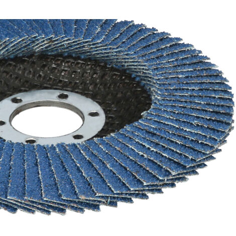 Disque De Polissage Magma 125 X 22,2 Mm Grain 30 Pour Acier Inoxydable, Acier Et Aluminium