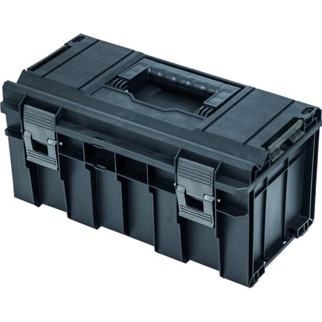 Boîte à outils empilable 450 x 260 x 224 mm – Étanche IP54 – Capacité 29 l – Fermetures en polyamide – Pour espaces confinés – Qbrick System - MM 29 L
