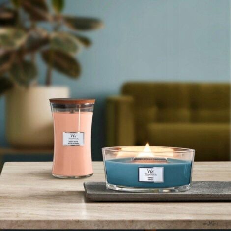 Woodwick - Bougie Parfumée Ellipse Spiced Blackberry - Ma Jolie Bougie