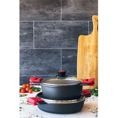 Casserole bra premiere a410328/ ø28cm/ fonte d'aluminium/ compatible avec l'induction (1/5)
