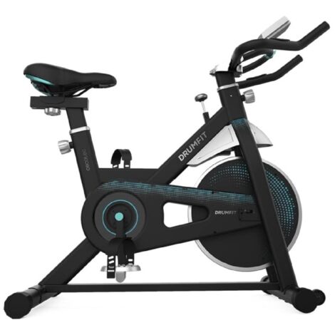 Cecotec Vélo Indoor DrumFit Indoor 13000 Delfos: Volant d'Inertie de 13 Kg Résistance Manuelle