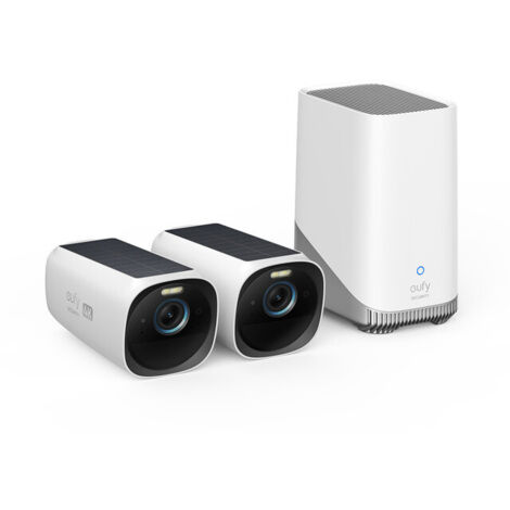 Caméra de surveillance 4K IP67 avec panneau solaire – Angle de vue 135° – Vision nocturne Starlight – Communication bidirectionnelle – Eufy (1/9)