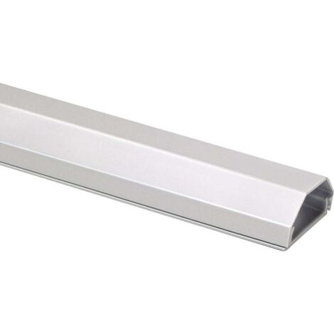 My Wall HZ3-0,75SIL Goulotte de câble support de câble (L x l x H) 75 x 3.3 x 1.8 cm 1 pc(s) argent