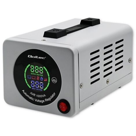 Qoltec 50723 Stabilisateur de tension automatique AVR 1000VA
