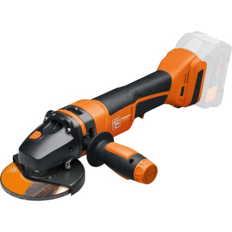 Fein Protago CCG 18-125-10 PD-SEC AS meuleuse d'angle sans fil (disque abrasif de 125 mm de diamètre, fonctionnement sûr, interrupteur homme mort de, utilisation à deux mains, travail... (1/5)