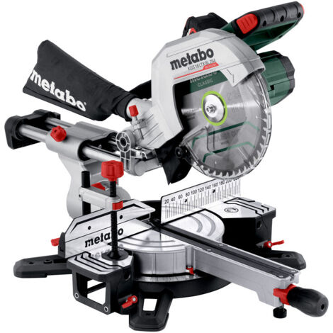 Scie à onglets radiale 18 V KGS 18 LTX BL 254 METABO 614254650 (1/5)