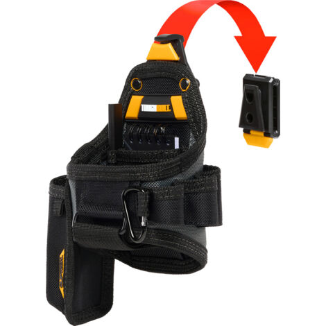 Poche à outil pour mètre ruban et couteau + bloc note - TOUGHBUILT INDUSTRIES INC. - TB-CT-25X-BEA