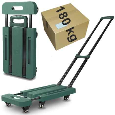 Chariot de transport à plateforme pliable 180 kg (1/5)