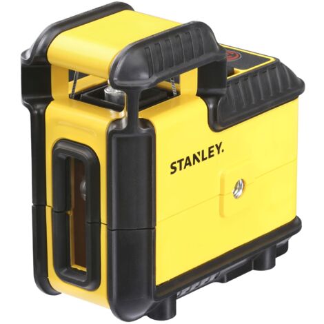 Stanley – Niveleur laser de ligne 20 m – Précision ±0,4 mm/m – Autonivelant jusqu'à 4° – 2 lignes laser – IP50 – Compatible trépied 1/4"
