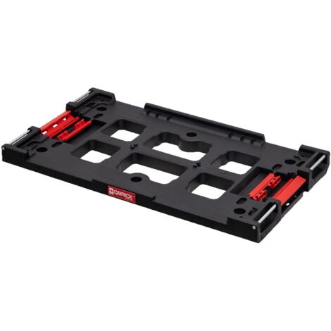 Plaque d'adaptateur multi 580 x 325 x 70 mm – Charge 30 kg – Installation murale ou au sol – Compatible modules TWO et PRO – Qbrick System