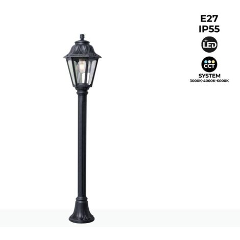 Lampadaire d'extérieur LED FUMAGALLI "MIZAR/ANNA" - 110 cm - - Noir