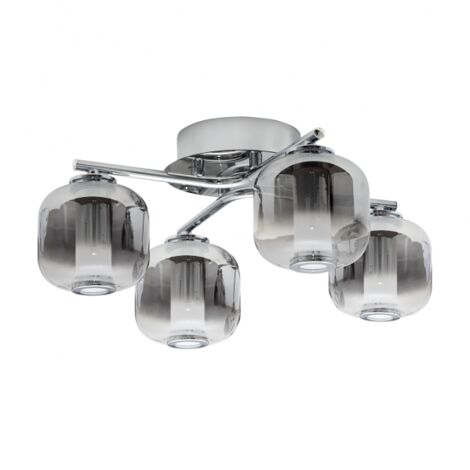 Lampe 4x5w 4000k 1200lm Malvina Chrome 17,5x43d de FABRILAMP. (1/2)