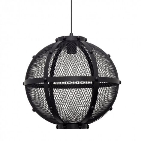 Lampe pendante Lumiere Noir 1xe27 Regx42x42 de FABRILAMP. (1/3)