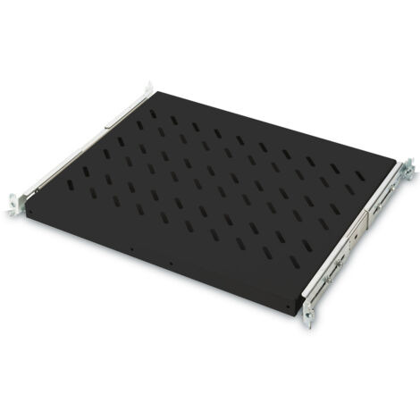 digitus DN-19TRAY-2-600-SW étagère rétractable noire 1U (1/3)
