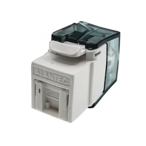 Alantec-moduł keystone rj45 beznarzędziowy utp kat.6 - badanie jakości intertek (usa) - podwyższone parametry transmisyjne (1/2)