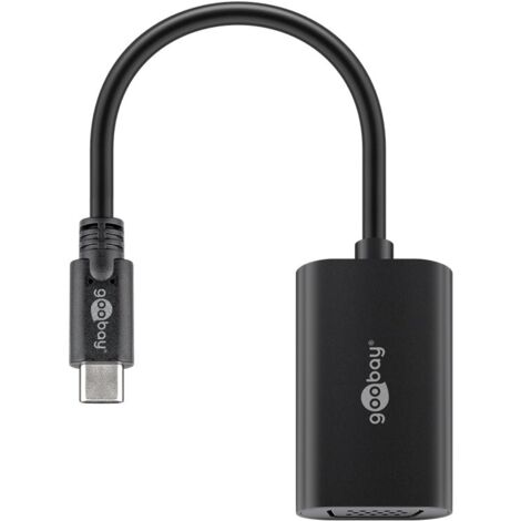 Adaptateur USB-C™ vers VGA, fiche USB-C™  prise VGA (15 broches). (1/5)