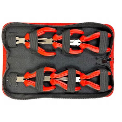 Silver mini szczypce 125mm 6szt etui (1/2)