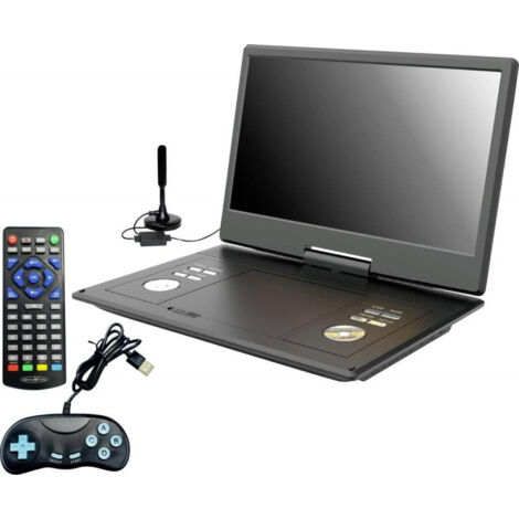 Reflexion DVD1424 Téléviseur portable avec lecteur DVD 36 cm 14 pouces CEE: E (A - G) fonctionnement sur batterie Y860573