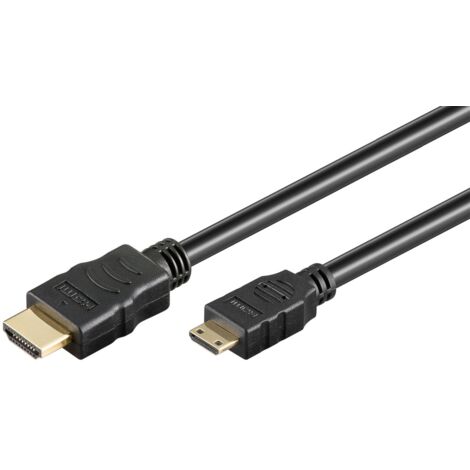 Câble HDMI™ Haute Vitesse vers Mini-HDMI™ 4K @ 60 Hz, 4K/60Hz. Longueur de câble 1.5 m (1/2)
