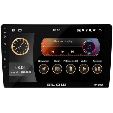 Radio COUP AVH-9991 1DIN 9" Android/WiFi/GPS/CARPLAY (1/5)
