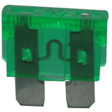 Pack de 100 uds Minifusibles à Feuille avec Code de Couleurs de 30 A Electro Dh 06.185/30 843055552005734 (1/2)